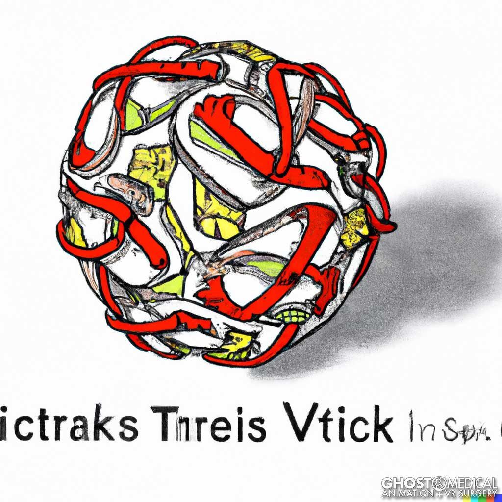 Escherichia Virus drawn by M.C. Escher 